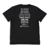 『異世界おじさん』SEGAのハードを選んだ人間のTシャツ BLACK【202406再販】