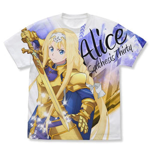 『ソードアート・オンライン アリシゼーション』アリス・シンセシス・サーティ フルグラフィックTシャツ WHITE【202404再販】