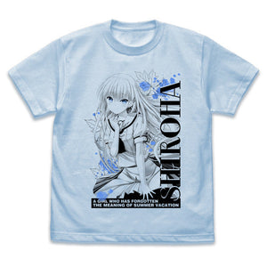 『Summer Pockets REFLECTION BLUE』鳴瀬しろは Tシャツ Ver2.0【202406再販】