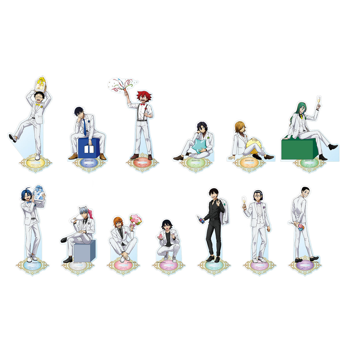 弱虫ペダル 御堂筋翔 アクリルスタンド セット 御堂筋翔＆岸神小鞠