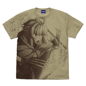 『劇場版 ソードアート・オンライン -プログレッシブ- 冥き夕闇のスケルツォ』 アルゴ オールプリントTシャツ SAO第5層Ver. SAND KHAKI【202404再販】