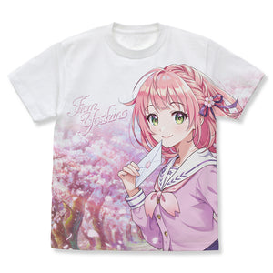 『Princess Letter(s)! フロムアイドル』雁矢よしの フルグラフィックTシャツ WHITE