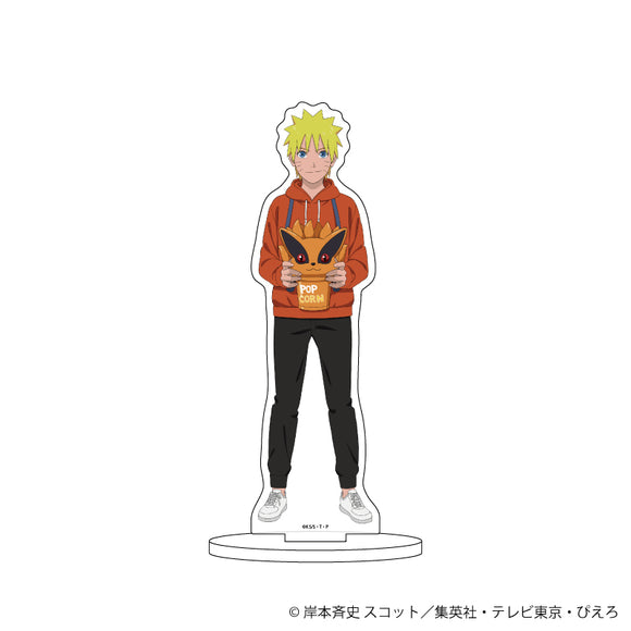 『NARUTO＆BORUTO』キャラアクリルフィギュア 40/うずまきナルト テーマパークver.(描き下ろしイラスト)