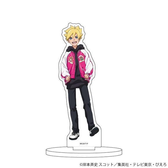 『NARUTO＆BORUTO』キャラアクリルフィギュア 52/うずまきボルト スカジャンver.(描き下ろしイラスト)