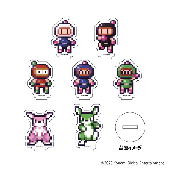 『ボンバーマン』アクリルぷちスタンド 04/ブラインド(全7種)_SB(ドット絵イラスト)