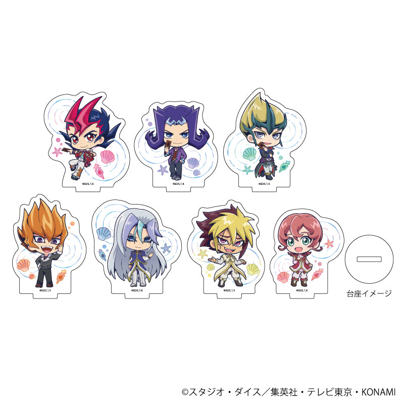 遊戯王ZEXAL アクリルぷちスタンド IV　ミニキャラ 遊☆戯☆王ZEXAL』アクリルぷちスタンド 04/夏ver. BOX (全7種