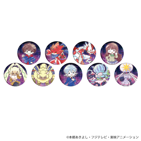 『デジモンゴーストゲーム』缶バッジ 02/BOX(全9種)(POP Artイラスト)