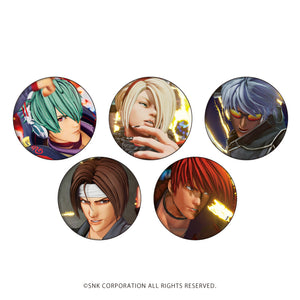 『THE KING OF FIGHTERS XV』缶バッジ 02/BOX (全5種)(公式イラスト)