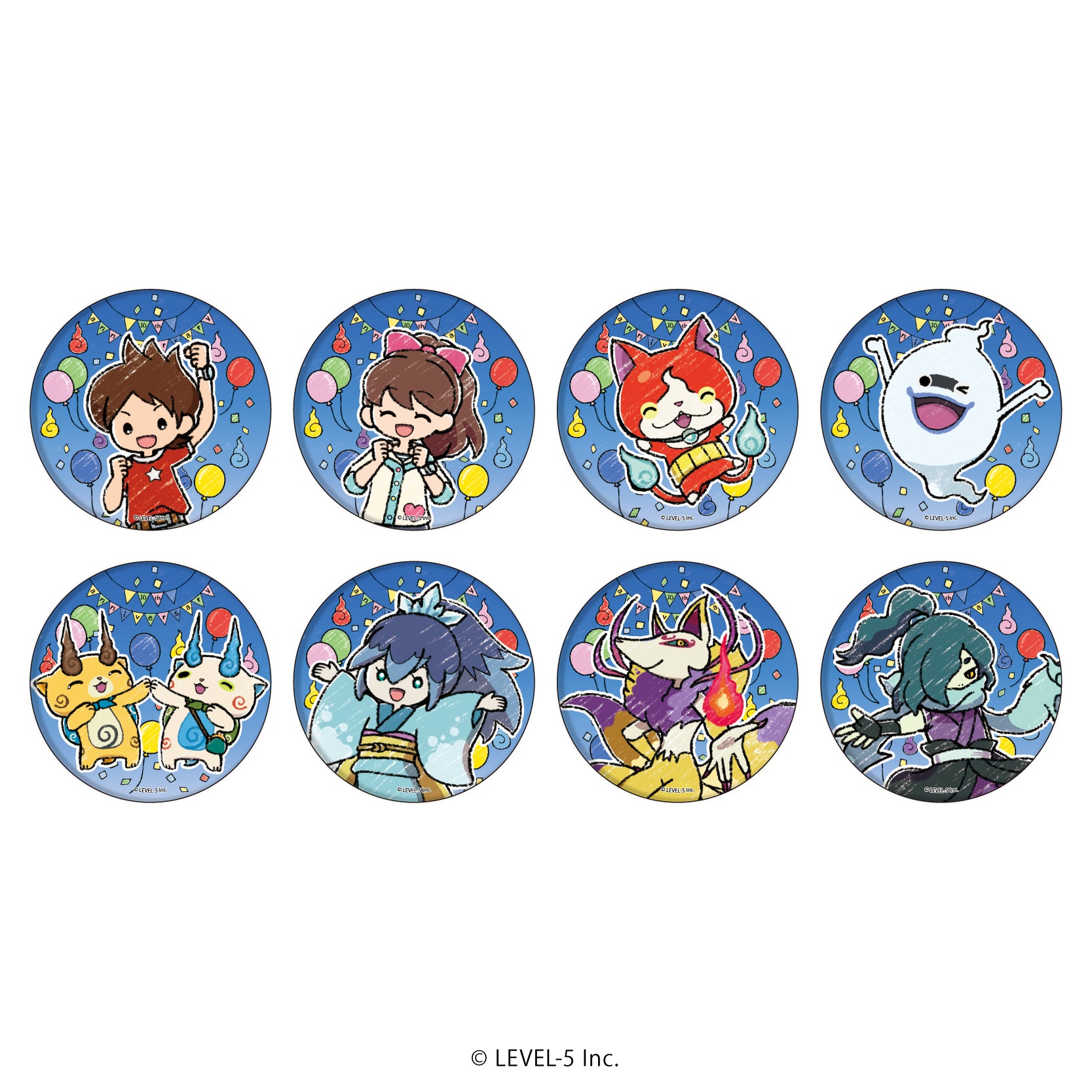 妖怪ウォッチ 缶バッジ(ピンバッジ) 20個 妖怪ウォッチ☆クリップ缶バッチの通販 by ゴン's shop｜ラクマ