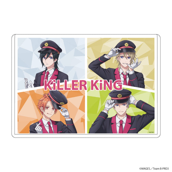 『B-PROJECT~熱烈*ラブコール~』キャラクリアケース08/駅員ver. KiLLER KiNG(描き下ろしイラスト)