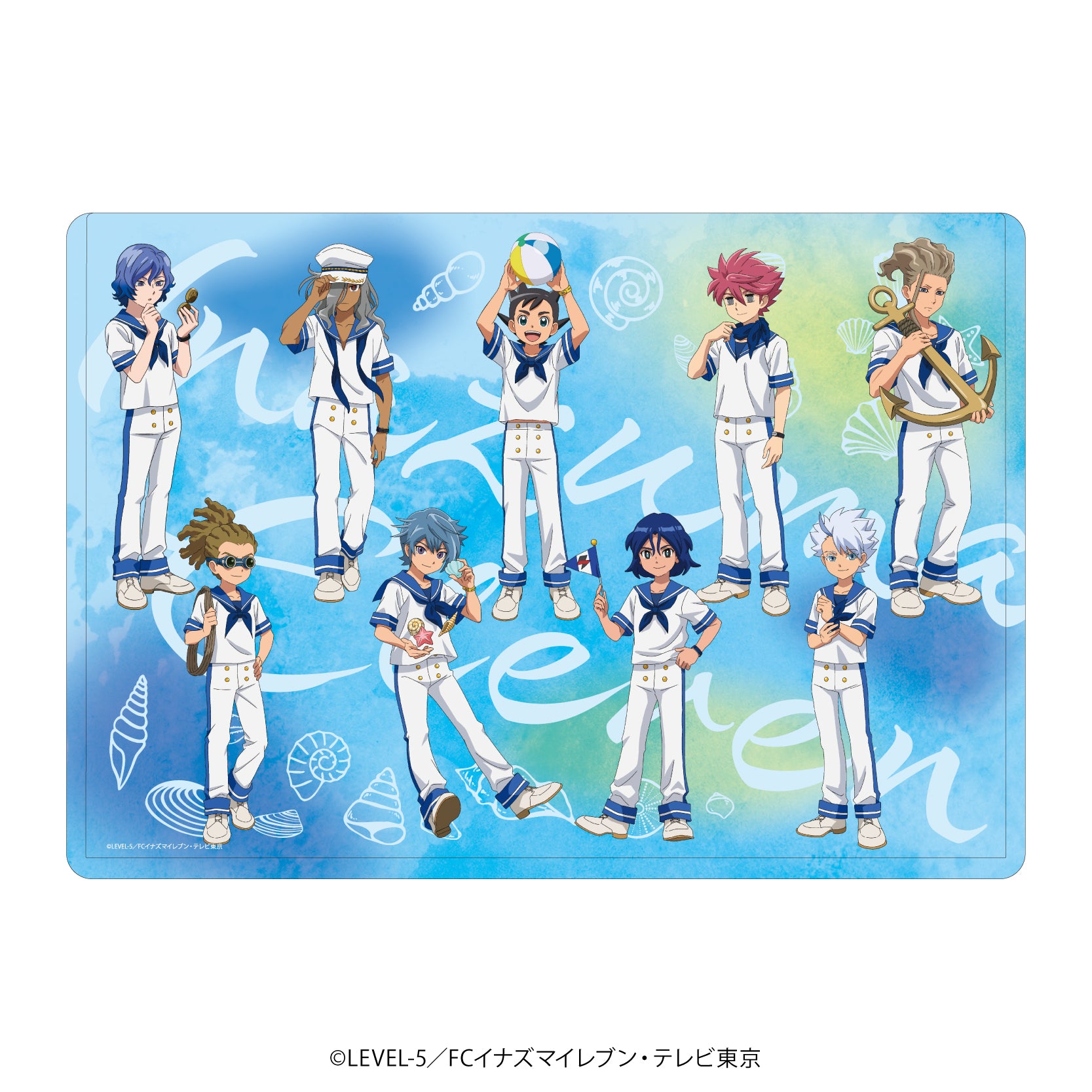 イナズマイレブン オリオンの刻印』キャラクリアケース 16/マリンver