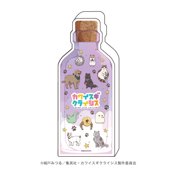 『カワイスギクライシス』コレクションボトル 01/散りばめデザイン(グラフアートイラスト)