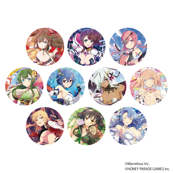 『シノビマスター 閃乱カグラ NEW LINK』ホログラム缶バッジ(65mm) 03/BOX (全10種)(公式イラスト)