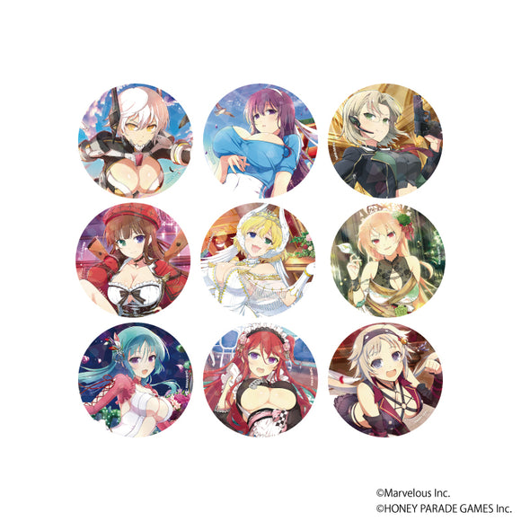 『シノビマスター 閃乱カグラ NEW LINK』ホログラム缶バッジ(65mm) 04/BOX (全9種)(公式イラスト)