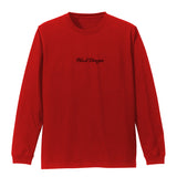 『東京リベンジャーズ』黒龍 袖リブロングスリーブTシャツ RED【202405再販】