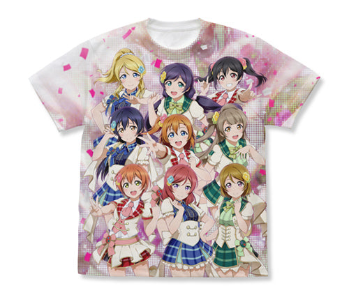 『ラブライブ！』μ’s フルグラフィックTシャツ【202405再販】