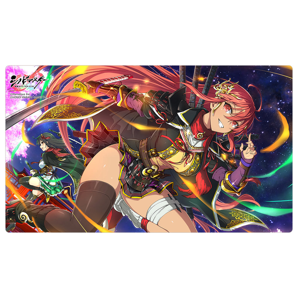 閃乱カグラ 紅蓮の焔　プレイマット シノビマスター 閃乱カグラ NEW LINK』ラバーマット (紅蓮の焔