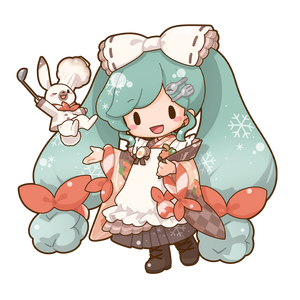 『初音ミク』雪ミク2024 ふわぷち どでかジャンボぬいぐるみ