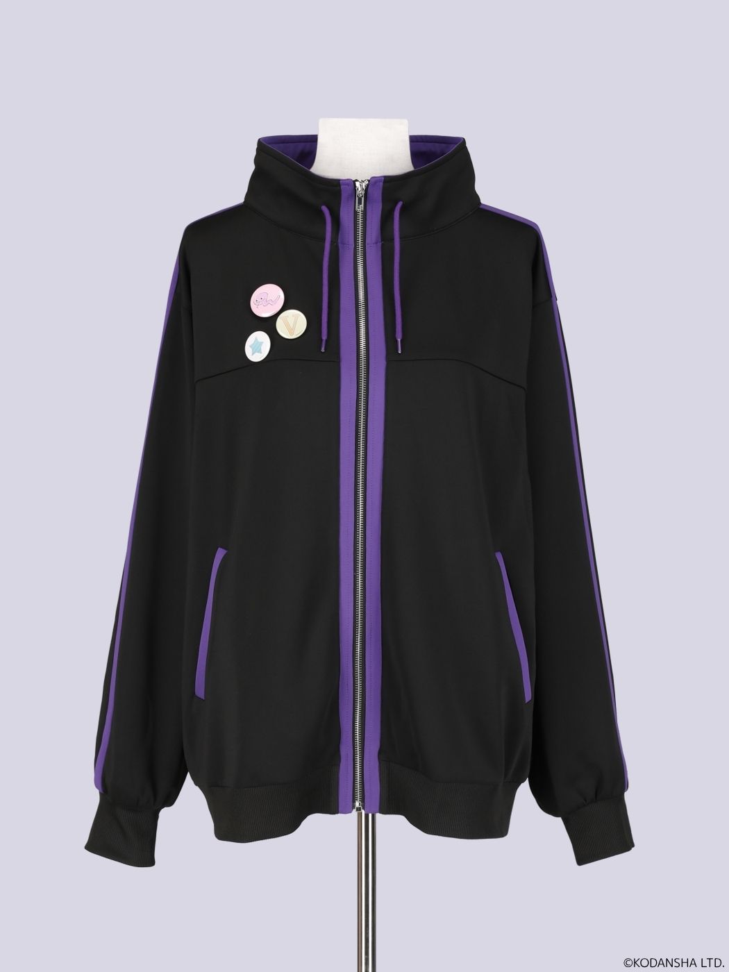 ハンドレッドノート』× QOOZA / 苦瀬 結人 High-neck jacket - Anime