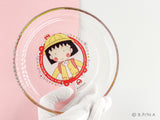 『ちびまる子ちゃん 90's Chibi Maruko Chan』ガラス皿 90's Chibi Maruko Chan 01