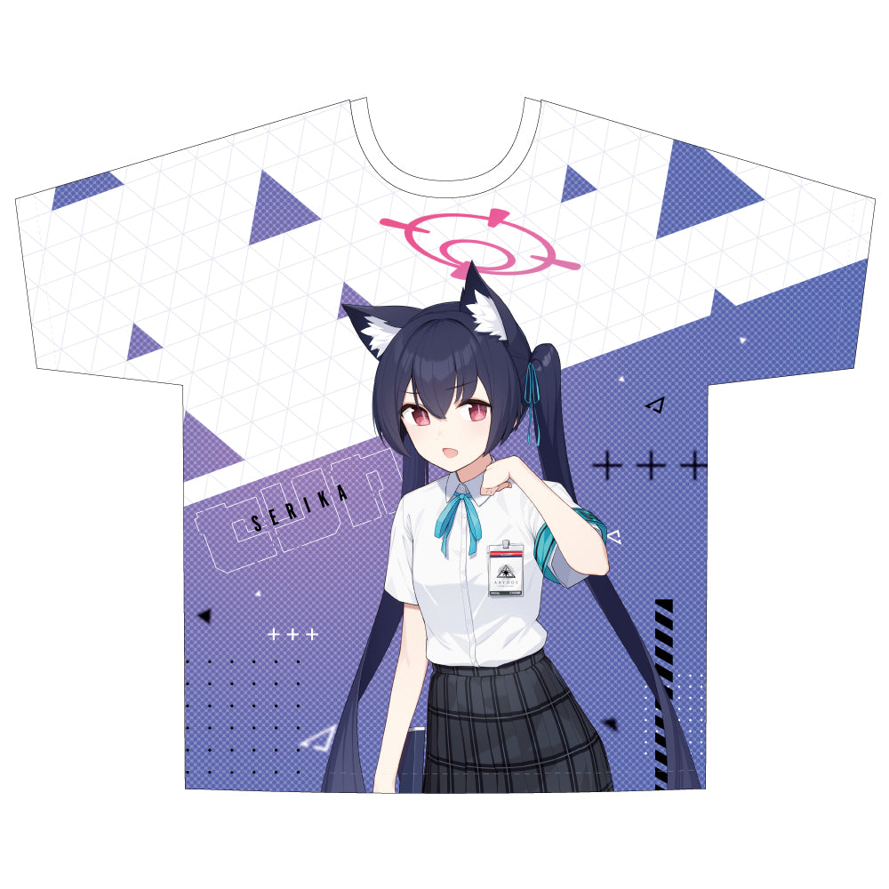 ブルーアーカイブ』描き下ろしフルグラフィックTシャツ / セリカ – Anime Store JP