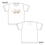 『しろたん × サンリオキャラクターズ』 Tシャツ / しろたん×ハローキティ