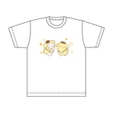 『しろたん × サンリオキャラクターズ』 Tシャツ / しろたん×ポムポムプリン