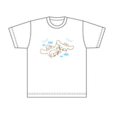 『しろたん × サンリオキャラクターズ』 Tシャツ / しろたん×シナモロール