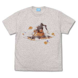 『この素晴らしい世界に爆焔を！』めぐみんの帽子 Tシャツ OATMEAL