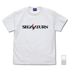 『セガサターン』セガサターン ロゴ Tシャツ Ver.2.0 WHITE