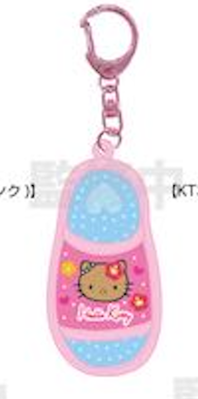 『ハローキティ』HELLO KITTY 2024 GOGOギャル COLLECTION ミニサンダルキーホルダー 日焼け