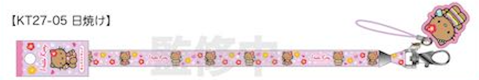 『ハローキティ』HELLO KITTY 2024 GOGOギャル COLLECTION 90s ネックストラップ 日焼け【202503再販】