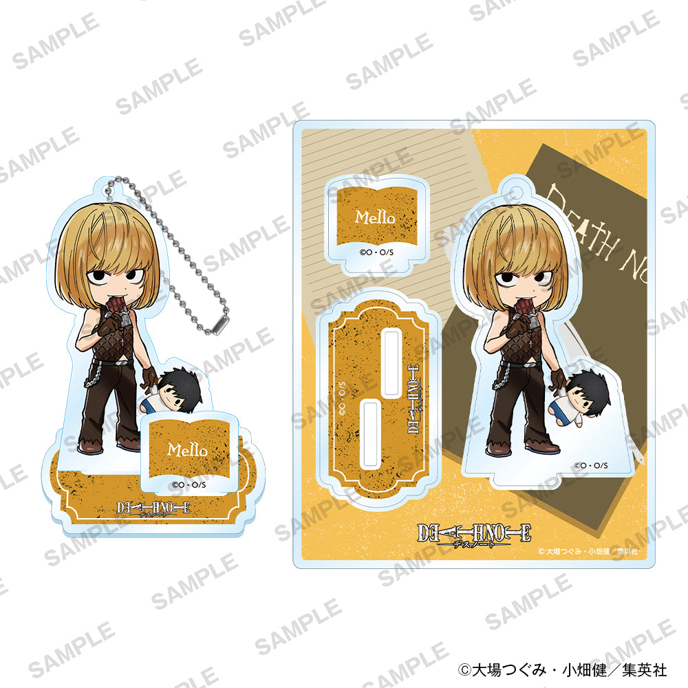 デスノート　グッズ 大人気漫画『DEATH NOTE』から「アクリルスタンド」と「クラッチバッグ