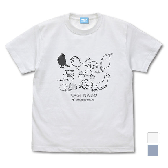 『かぎなど』かぎなどマスコット Tシャツ/WHITE