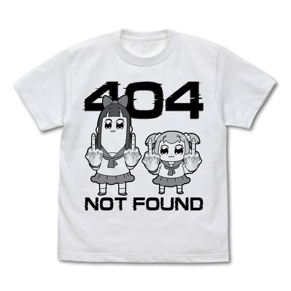 『ポプテピピック』404 Tシャツ/WHITE