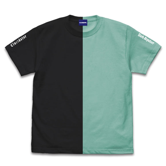 『ソードアート・オンライン』黒の剣士ニコイチTシャツ BLACK×MINT GREEN【202404再販】