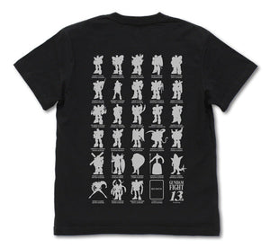 『機動武闘伝Gガンダム』 第13回ガンダムファイト開催記念Tシャツ/BLACK【202405再販】