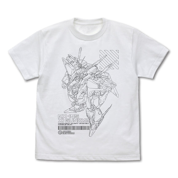 『機動戦士ガンダム 閃光のハサウェイ』クスィーガンダム Tシャツ WHITE