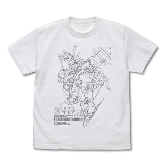 『機動戦士ガンダム 閃光のハサウェイ』クスィーガンダム Tシャツ WHITE【202406再販】