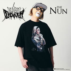 『QOOZA × 柏木べるくら』［THE NUN］ big tee