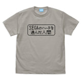 『異世界おじさん』SEGAのハードを選んだ人間のTシャツ LIGHT GRAY【202406再販】