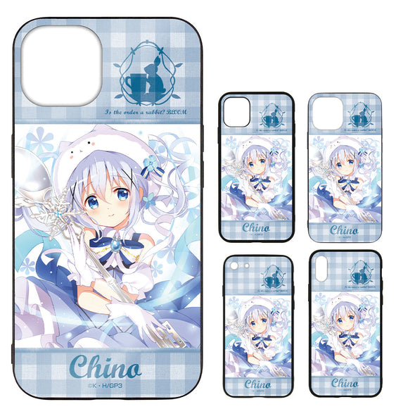 『ご注文はうさぎですか？ BLOOM』チノ 強化ガラスiPhoneケース【202405再販】