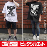 『ソニックフロンティア』  ビッグシルエットTシャツ BLACK【202405再販】