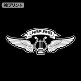 『連盟空軍航空魔法音楽隊ルミナスウィッチーズ』ルミナスウィッチーズ エンブレムTシャツ/BLACK