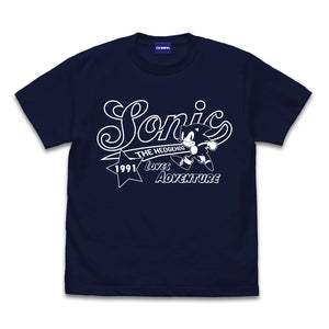 『ソニック・ザ・ヘッジホッグ』ソニック アメリカン Tシャツ NAVY