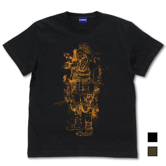 『ドロヘドロ（原作版）』ナイフを持ったカイマン Tシャツ BLACK【202406再販】