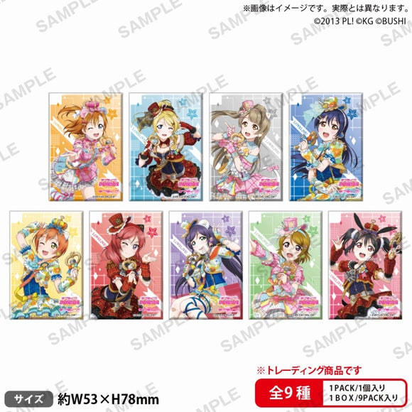 『ラブライブ！スクールアイドルフェスティバル』しかくい缶バッジコレクション μ's アイドル衣装ver. BOX