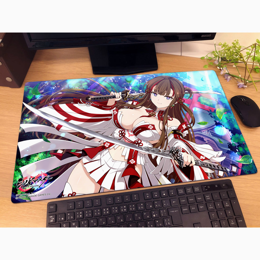 シノビマスター 閃乱カグラ NEW LINK』ラバーマット (鴇/爆乳祭