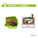 『ねこあつめ2』Wダイカットクリアステッカー BOX