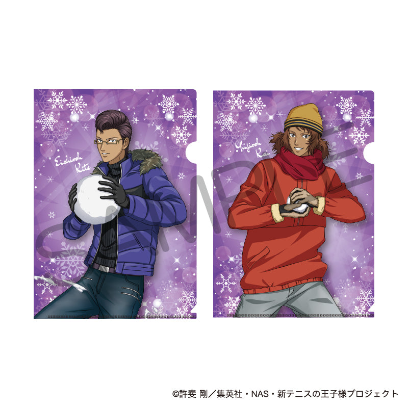 『新テニスの王子様』A4クリアファイル2枚セット 雪遊びver. 木手永四郎&甲斐裕次郎